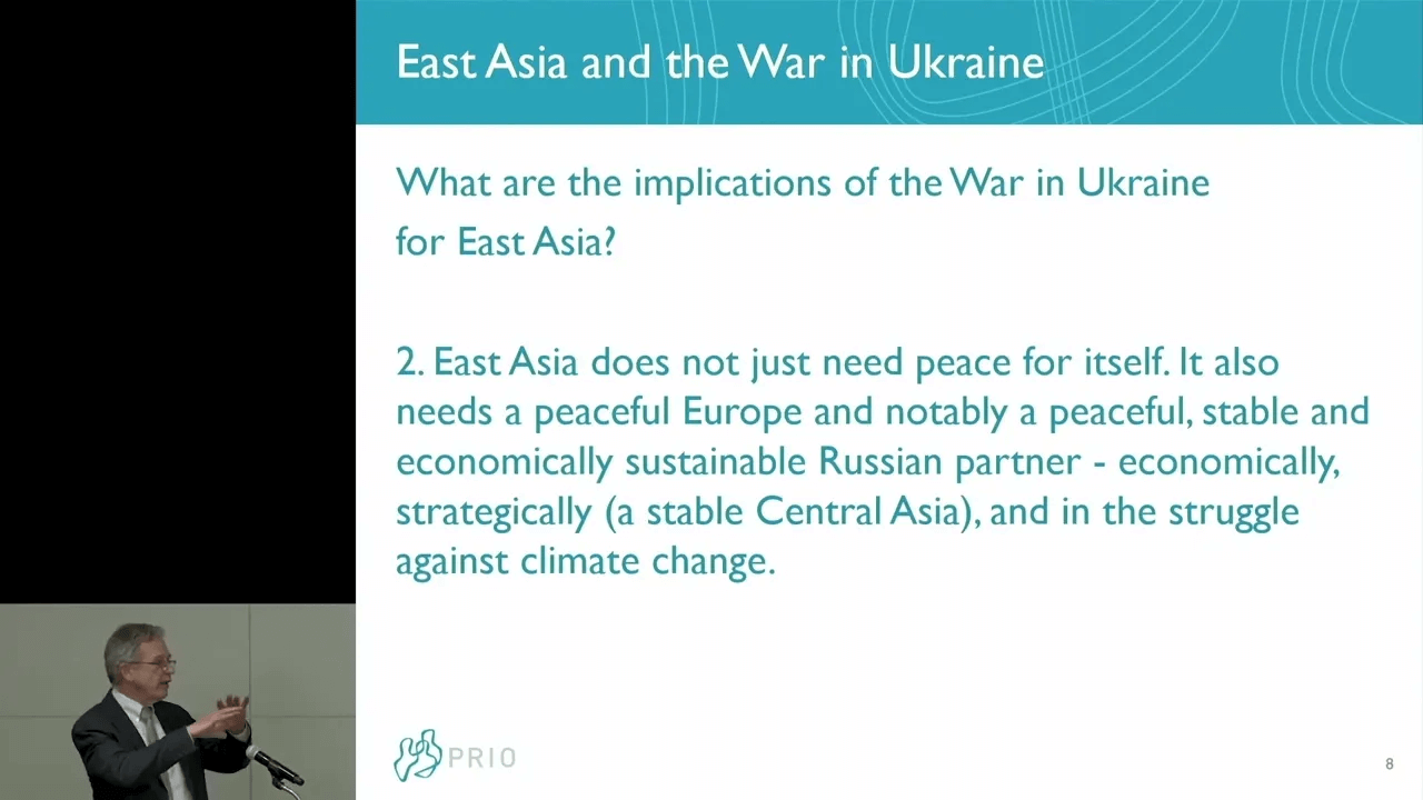 Stein Tønnesson │ Toda Peace Institute Panel Discussion │ 27 Jan 2023